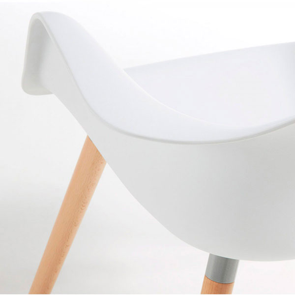 Крісло La Forma KENNA Біле C631S05-4