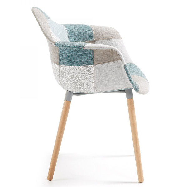 Кресло La Forma KENNA Голубое CC0234J26-1