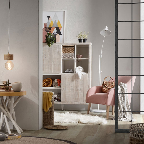 Кресло La Forma LOBBY Розовое S330VA23 Кресло La Forma LOBBY Розовое S330VA23-6