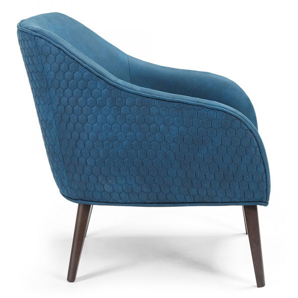 Крісло La Forma LOBBY Синє S480CWQ26-4