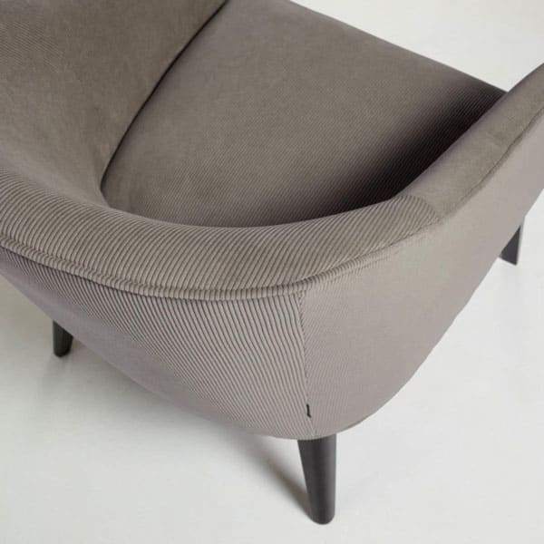 Кресло La Forma LOBBY Темно-серое S480PN15 Кресло La Forma LOBBY Темно-серое S480PN15-4