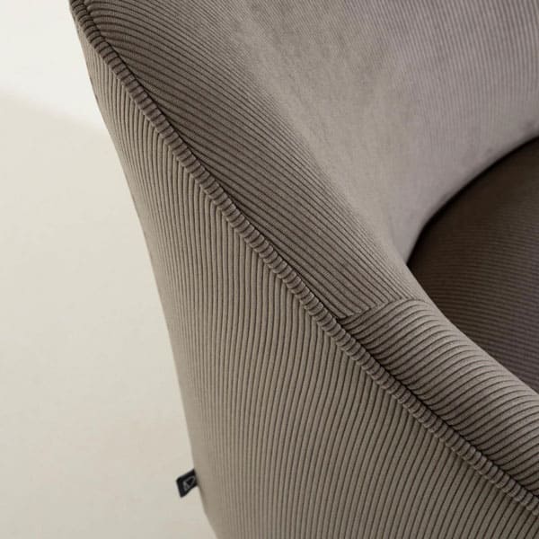 Кресло La Forma LOBBY Темно-серое S480PN15 Кресло La Forma LOBBY Темно-серое S480PN15-3