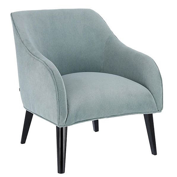 Кресло La Forma LOBBY Светло-бирюзовое S480PN20 Кресло La Forma LOBBY Светло-бирюзовое S480PN20-0