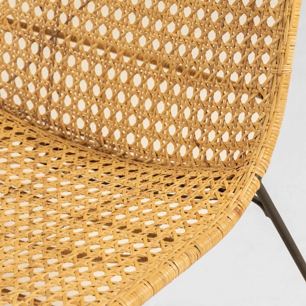 Стілець-крісло з ротанга La Forma Leandra CC1916FN12-4