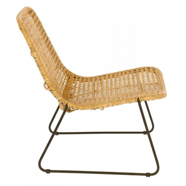 Стілець-крісло з ротанга La Forma Leandra CC1916FN12-1