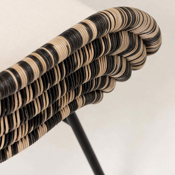 Кресло из ротанга La Forma Lin CC5099FN19-5