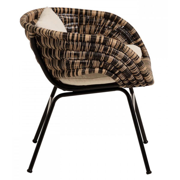 Кресло из ротанга La Forma Lin CC5099FN19-3