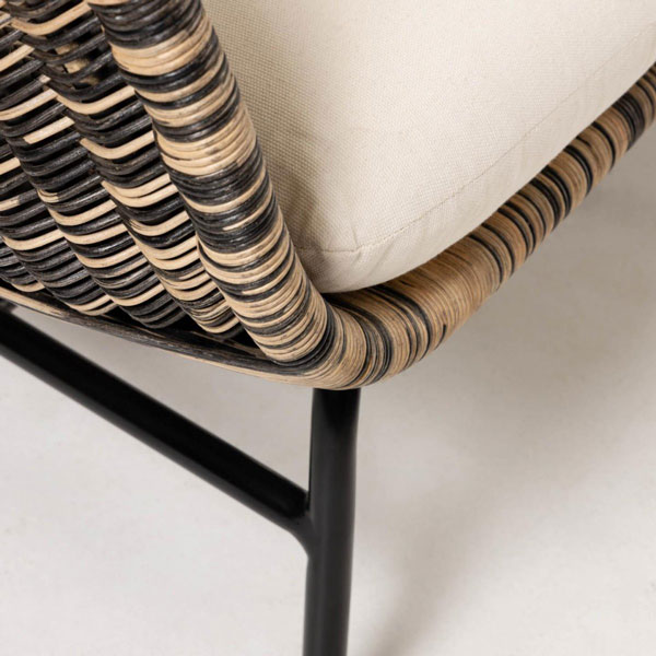 Кресло из ротанга La Forma Lin S630FN19-8