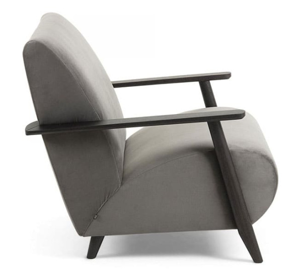 Кресло La Forma MARTHAN Серое S517JU03-1