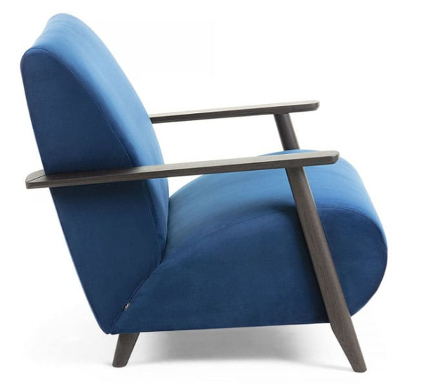 Крісло La Forma MARTHAN Темно-синє S517JU25-2