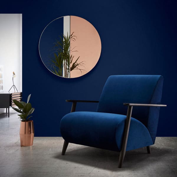 Крісло La Forma MARTHAN Темно-синє S517JU25-1