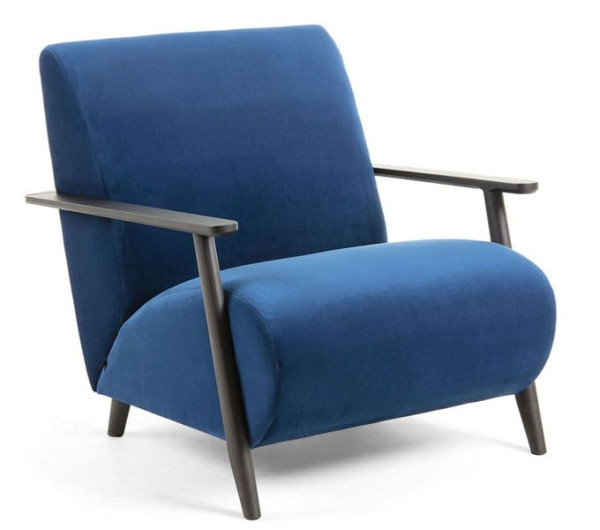 Крісло La Forma MARTHAN Темно-синє S517JU25-0