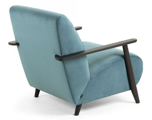 Кресло La Forma MARTHAN Бирюзовое S517JU80-3