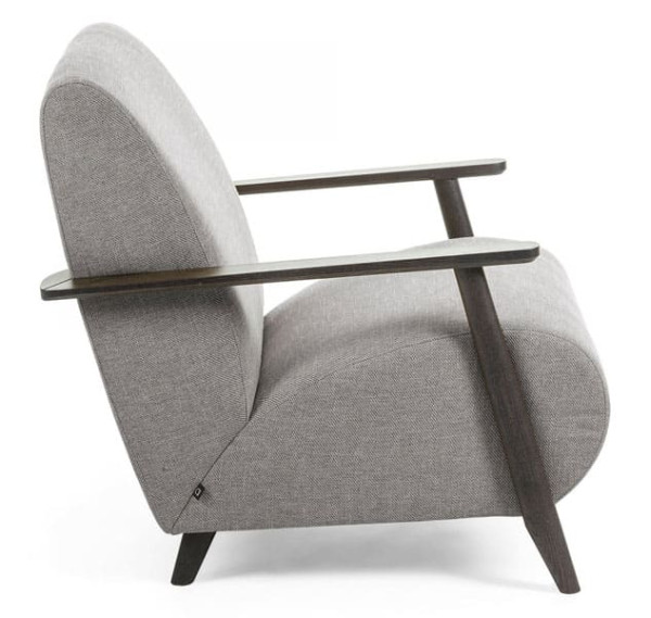 Кресло La Forma MARTHAN Серое S517PK03-1