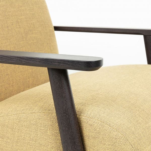 Кресло La Forma MARTHAN Горчичный S517PK81-3