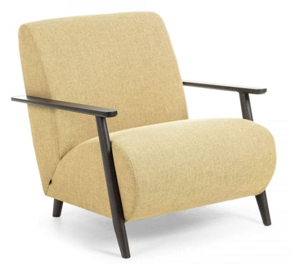 Кресло La Forma MARTHAN Горчичный S517PK81-0