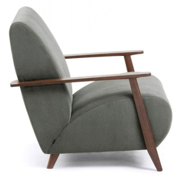 Кресло La Forma MARTHAN Темно-серое S517PN15 Кресло La Forma MARTHAN Темно-серое S517PN15-3