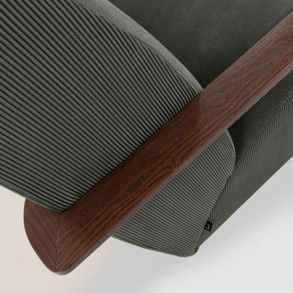 Кресло La Forma MARTHAN Темно-серое S517PN15 Кресло La Forma MARTHAN Темно-серое S517PN15-6