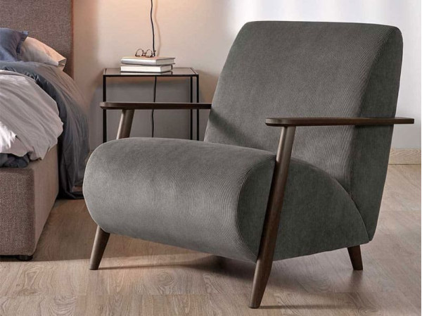 Кресло La Forma MARTHAN Темно-серое S517PN15 Кресло La Forma MARTHAN Темно-серое S517PN15-2