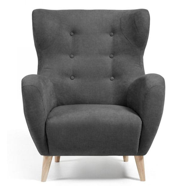 Крісло La Forma PASSO Темно-сіре S291J15-1