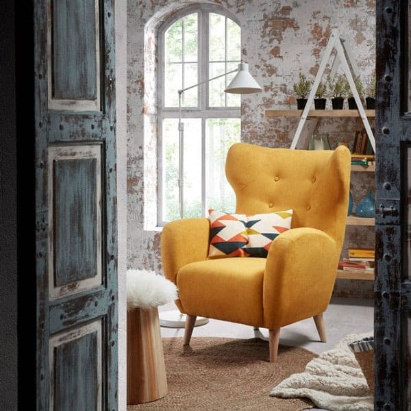 Кресло La Forma PASSO Горчичный S291J81-1