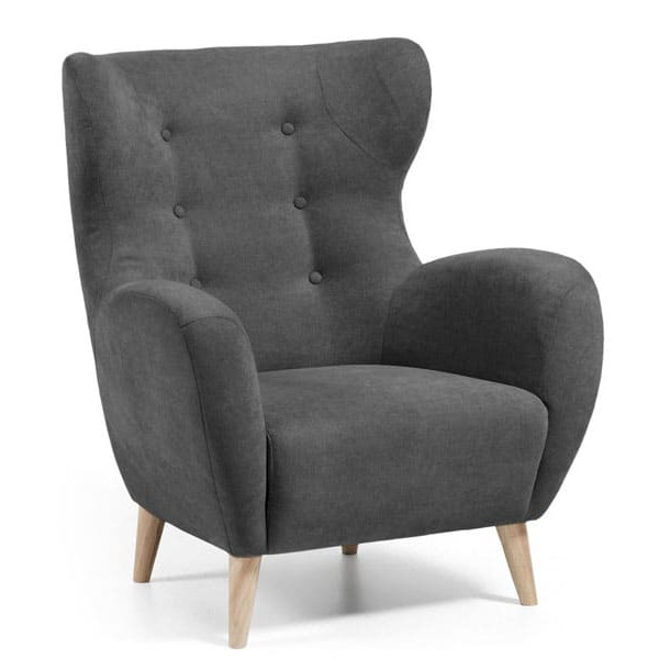 Крісло La Forma PASSO Темно-сіре S291J15-0