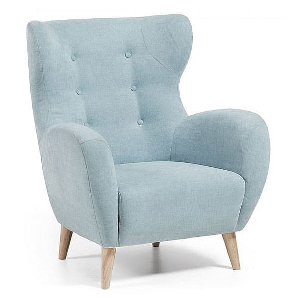 Кресло La Forma PASSO Голубое S291J27 Кресло La Forma PASSO Голубое S291J27-0