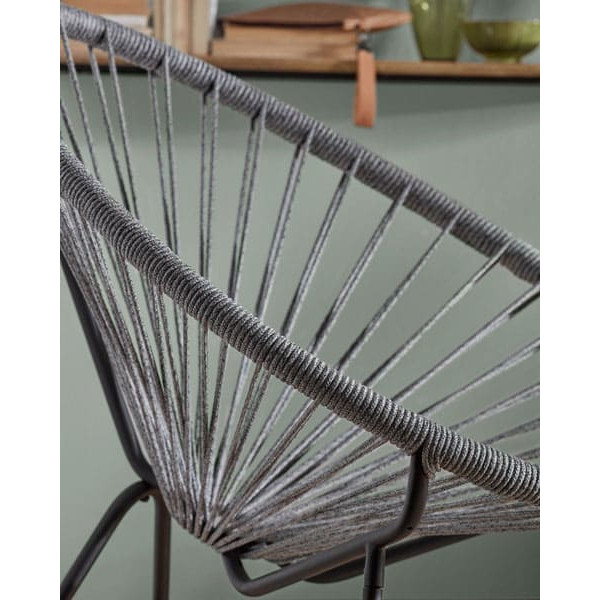 Крісло La Forma Samantha Світло-сіре CC1216J03-3