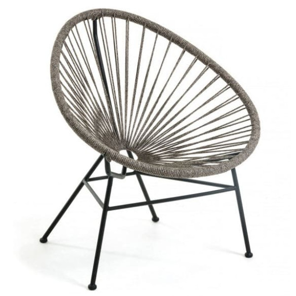 Крісло La Forma Samantha Сіре CC1216J10-0