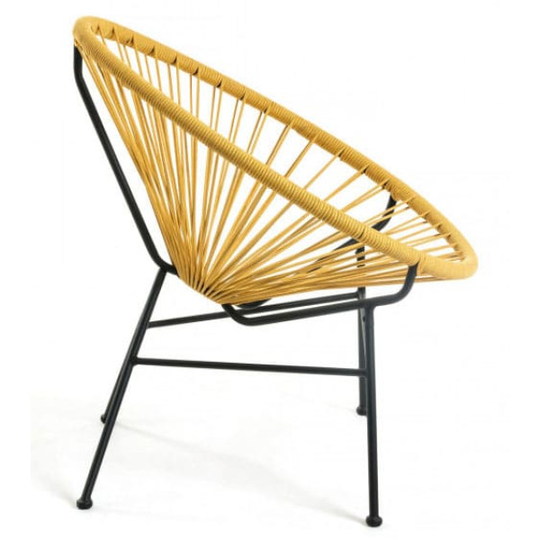 Кресло La Forma Samantha Горчичный CC1216J31-1