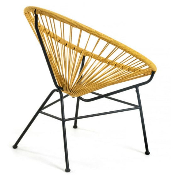 Кресло La Forma Samantha Горчичный CC1216J31-2