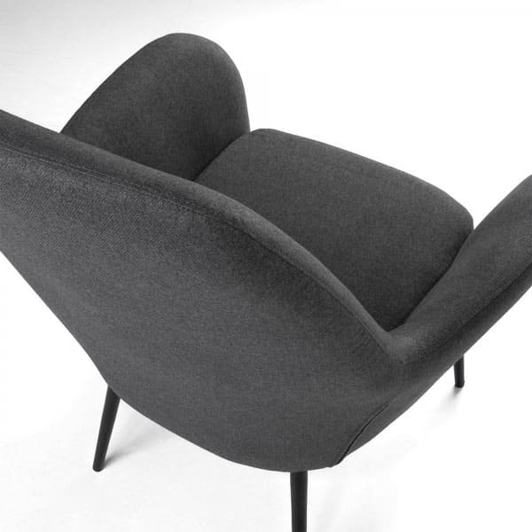 Кресло La Forma VALERIA Графит CC0023J15 Кресло La Forma VALERIA Графит CC0023J15-3