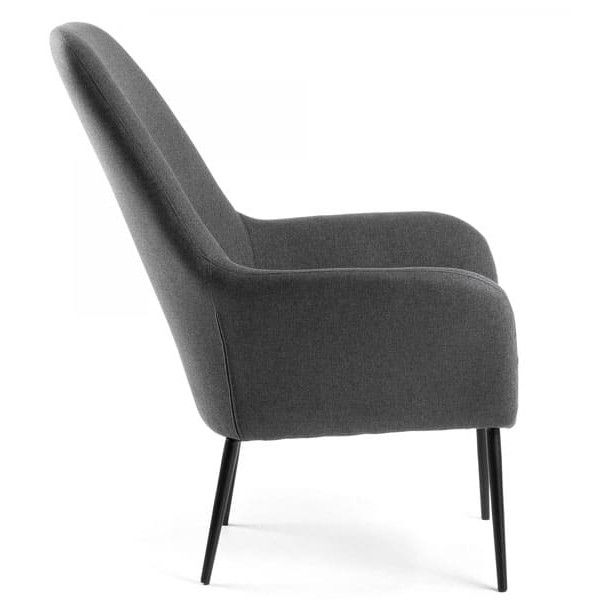 Кресло La Forma VALERIA Графит CC0023J15 Кресло La Forma VALERIA Графит CC0023J15-1
