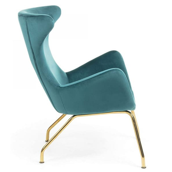 Кресло La Forma VANDA Бирюзовое CC0893J19-2