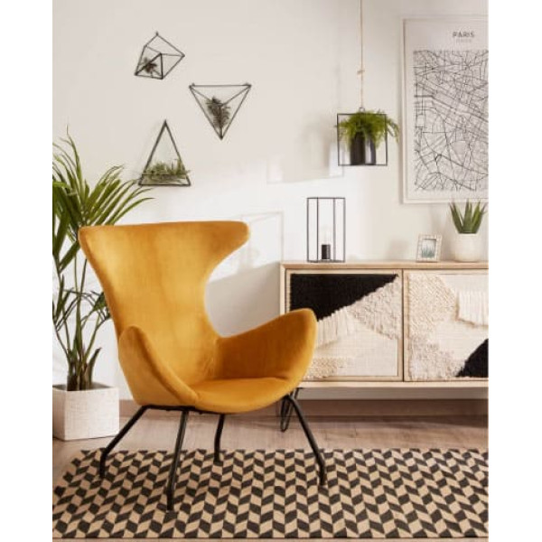 Кресло La Forma VANDA Горчичный CC0754J81-1