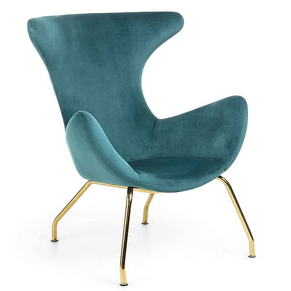 Кресло La Forma VANDA Бирюзовое CC0893J19-0