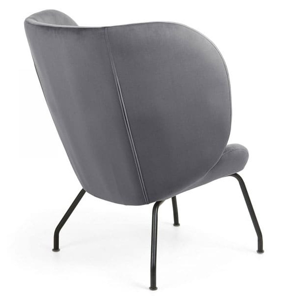 Кресло La Forma VERNEN Темно-серое CC0753J15-2