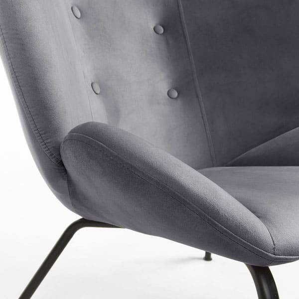 Кресло La Forma VERNEN Темно-серое CC0753J15-3