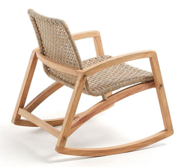 Крісло-гойдалка La Forma TANISKA Бежеве CC1041J35-5