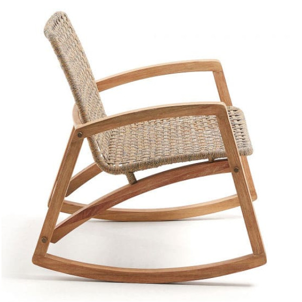 Крісло-гойдалка La Forma TANISKA Бежеве CC1041J35-3