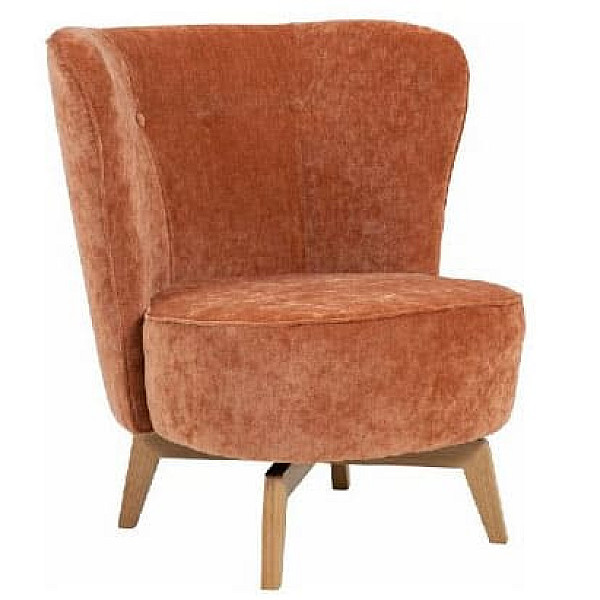 Крісло поворотне Furninova Carmen Помаранчеве Крісло поворотне Furninova Carmen Помаранчеве-0