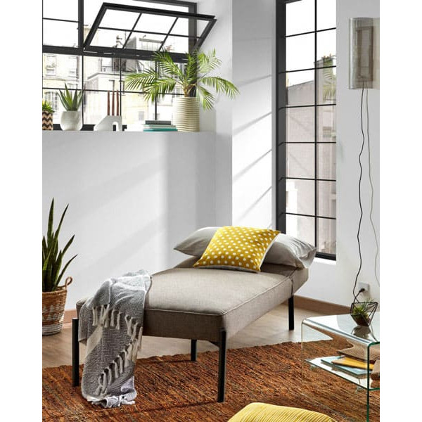 Крісло-шезлонг La Forma Nelki Сіре S626J03-2