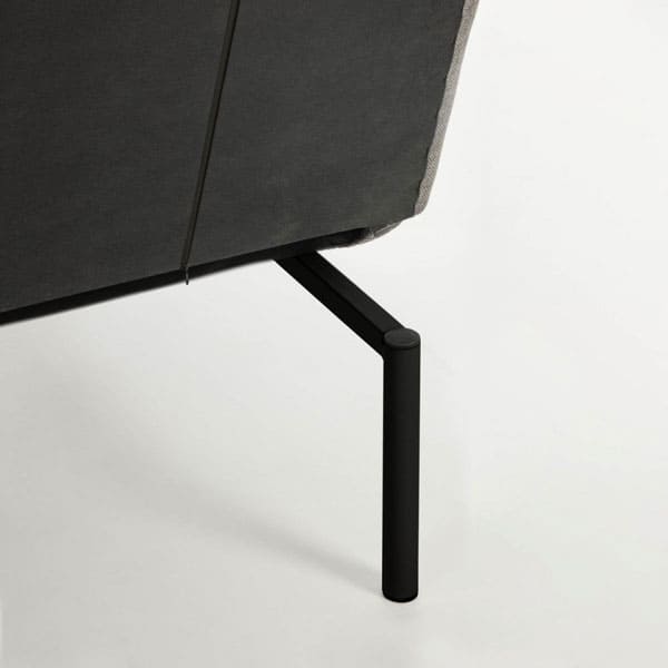 Крісло-шезлонг La Forma Nelki Сіре S626J03-8