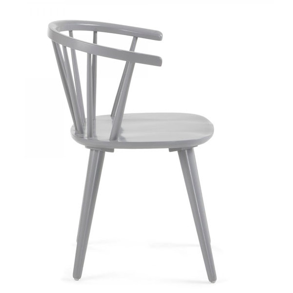 Стілець La Forma KRISE Світло-сірий-4