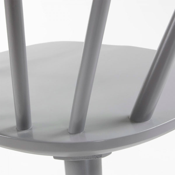 Стілець La Forma KRISE Світло-сірий-2