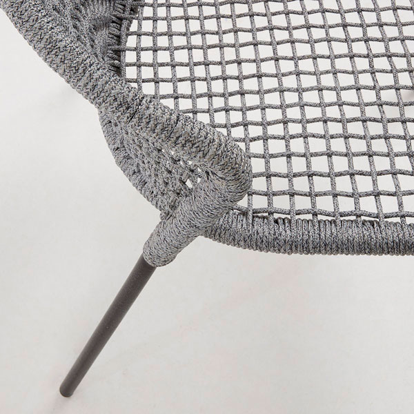 Стілець La Forma MATHEW Сірий-5