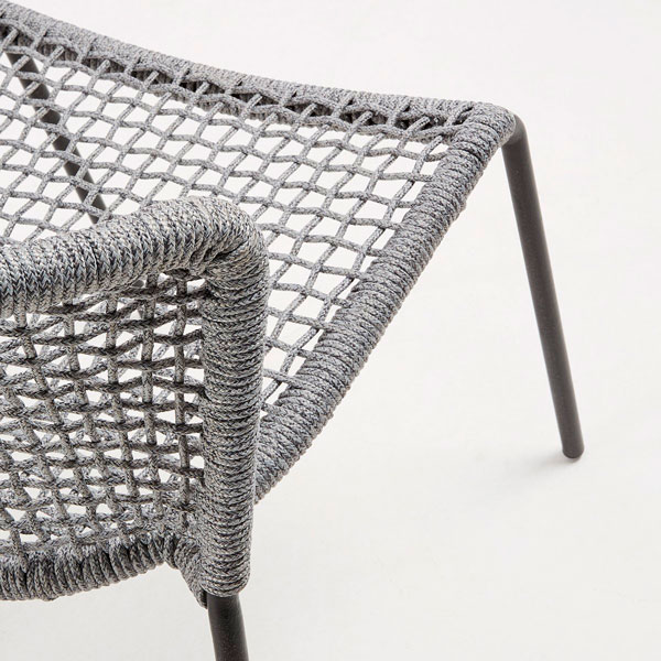 Стілець La Forma MATHEW Сірий-7