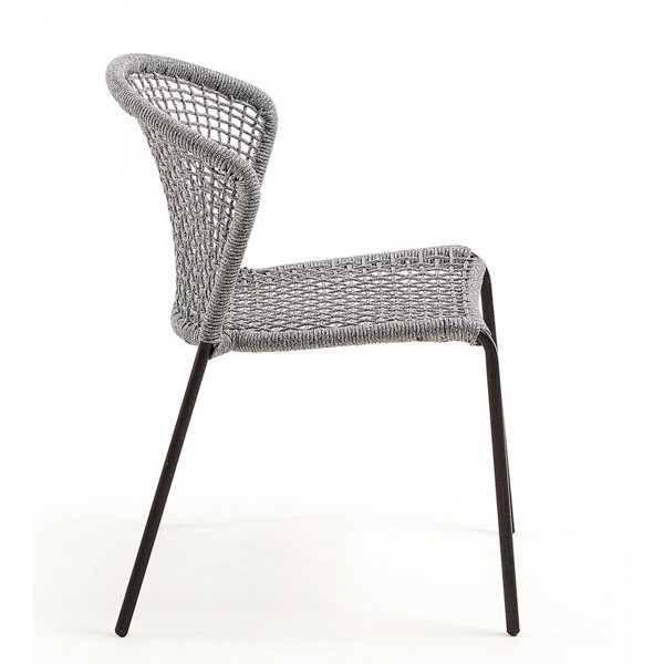 Стілець La Forma MATHEW Сірий-8