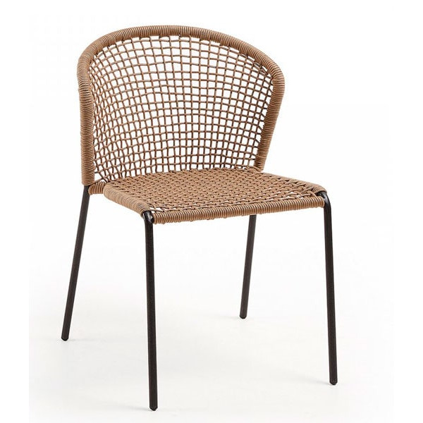 Стул La Forma MATHEW Бежевый-0