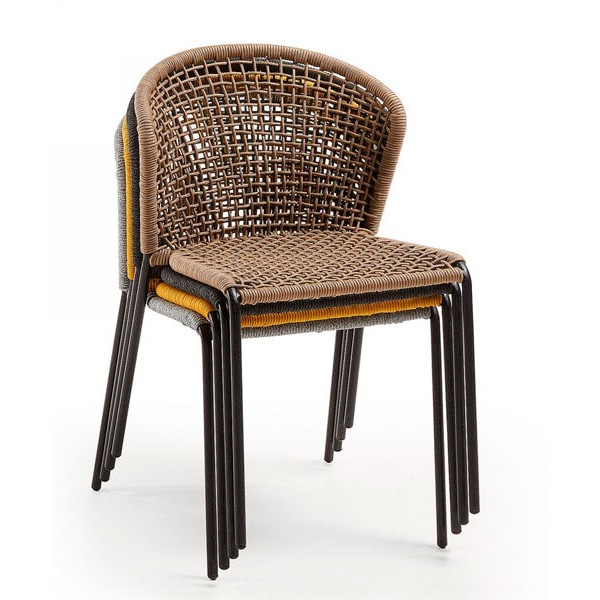 Стул La Forma MATHEW Бежевый-3